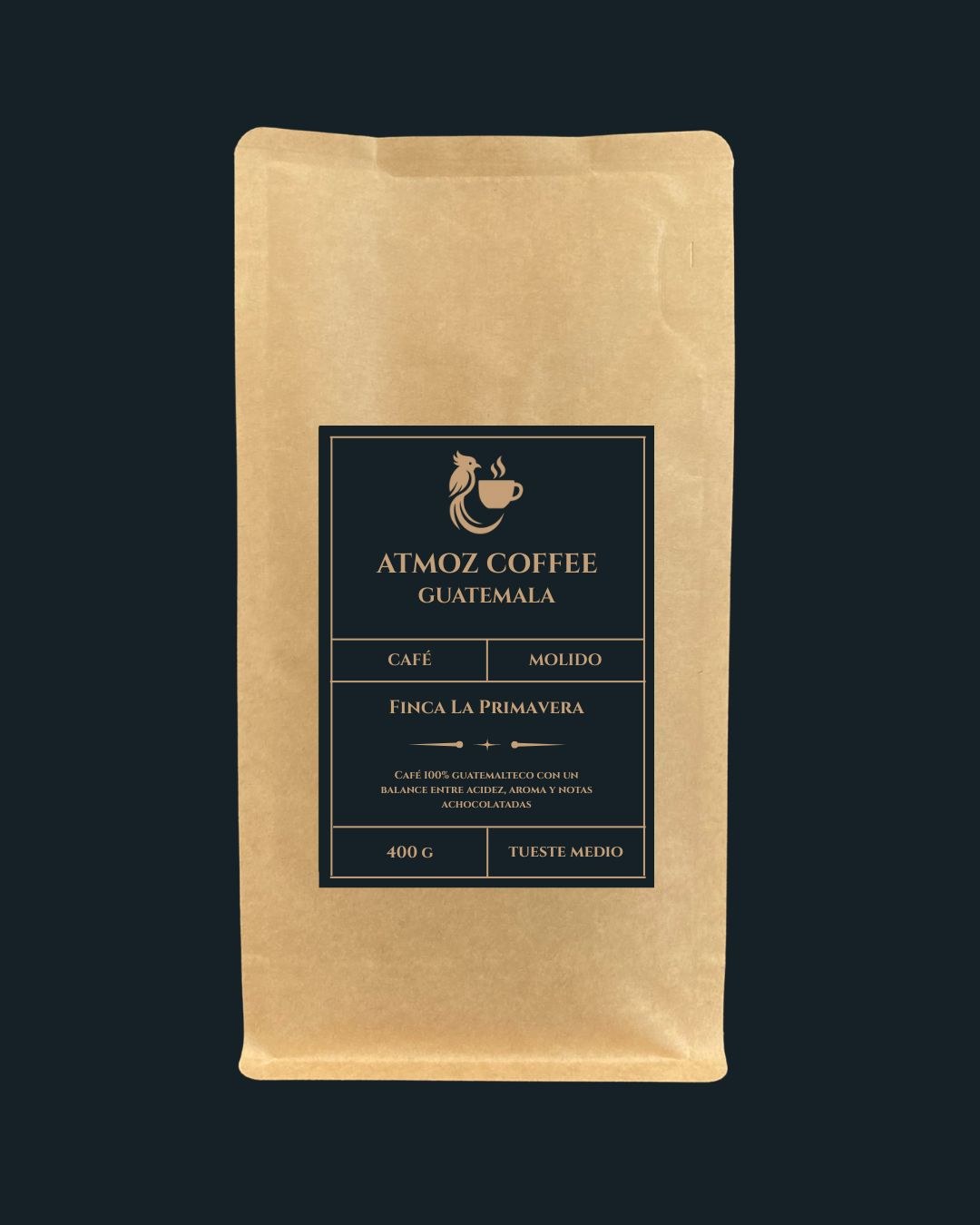 Paquete de café tradicional Atmoz Coffee